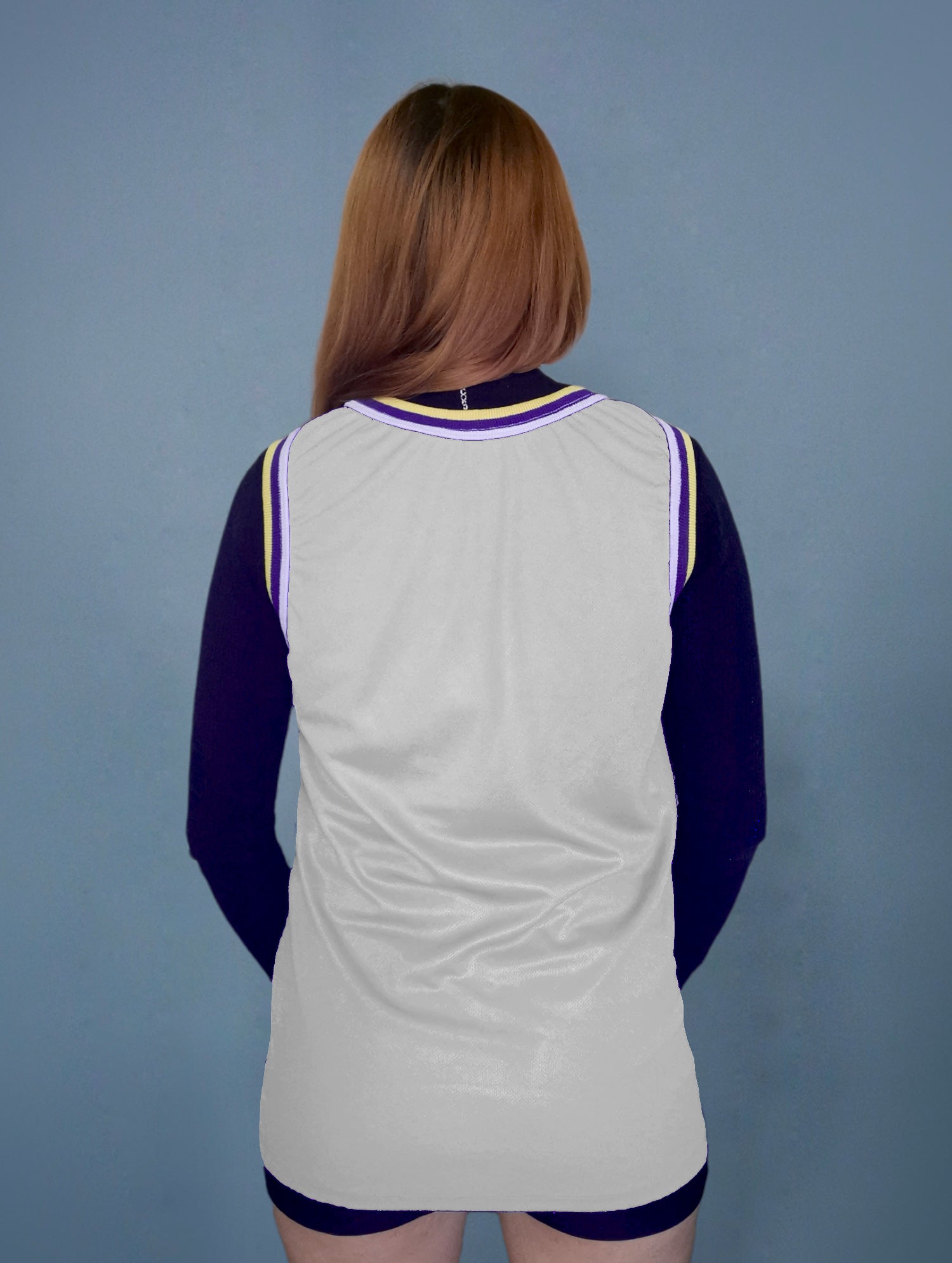 Playera sales lakers blanca