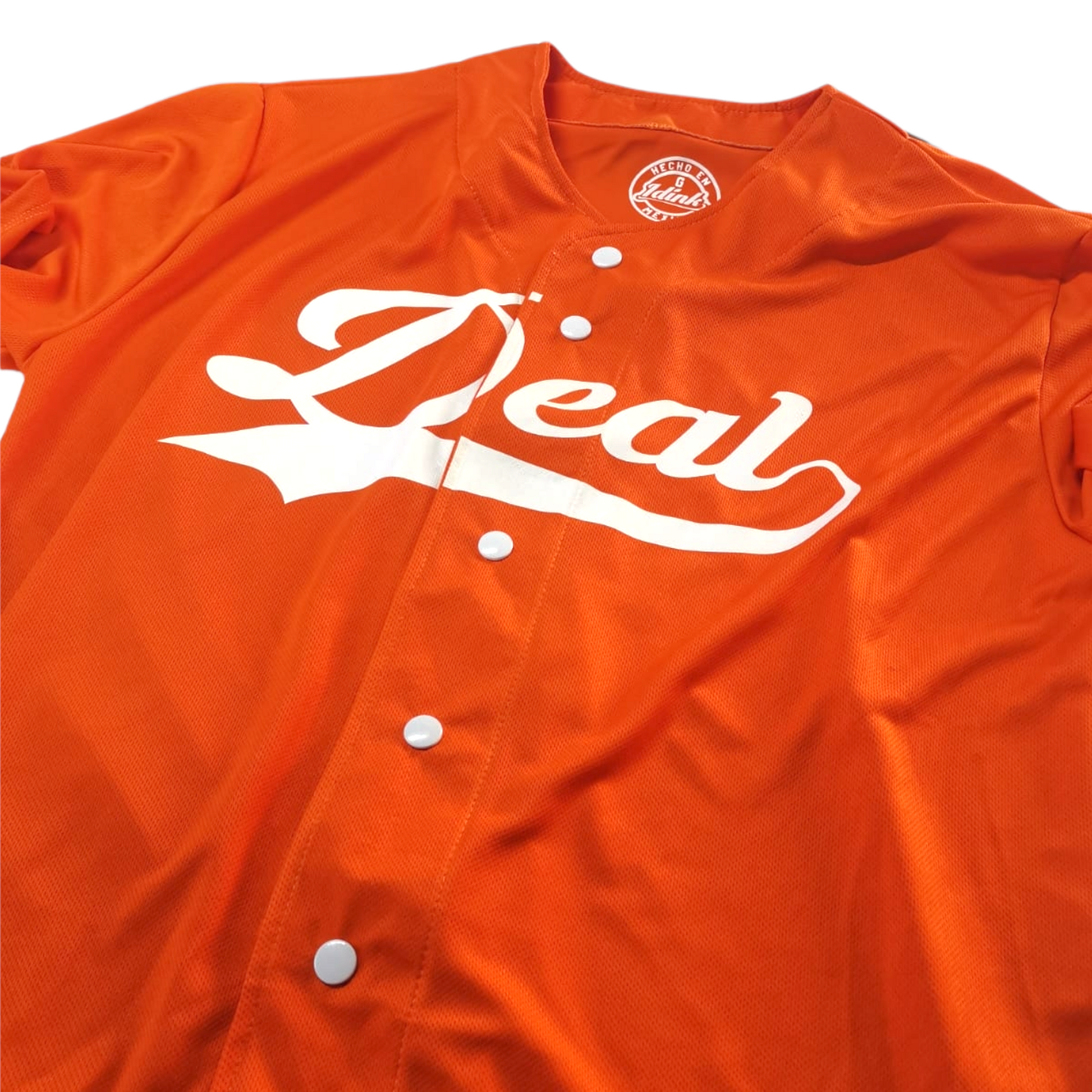 jersey beisbol camisola naranja