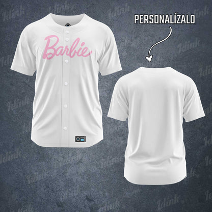 Jersey Béisbol BARBIE Personalizable
