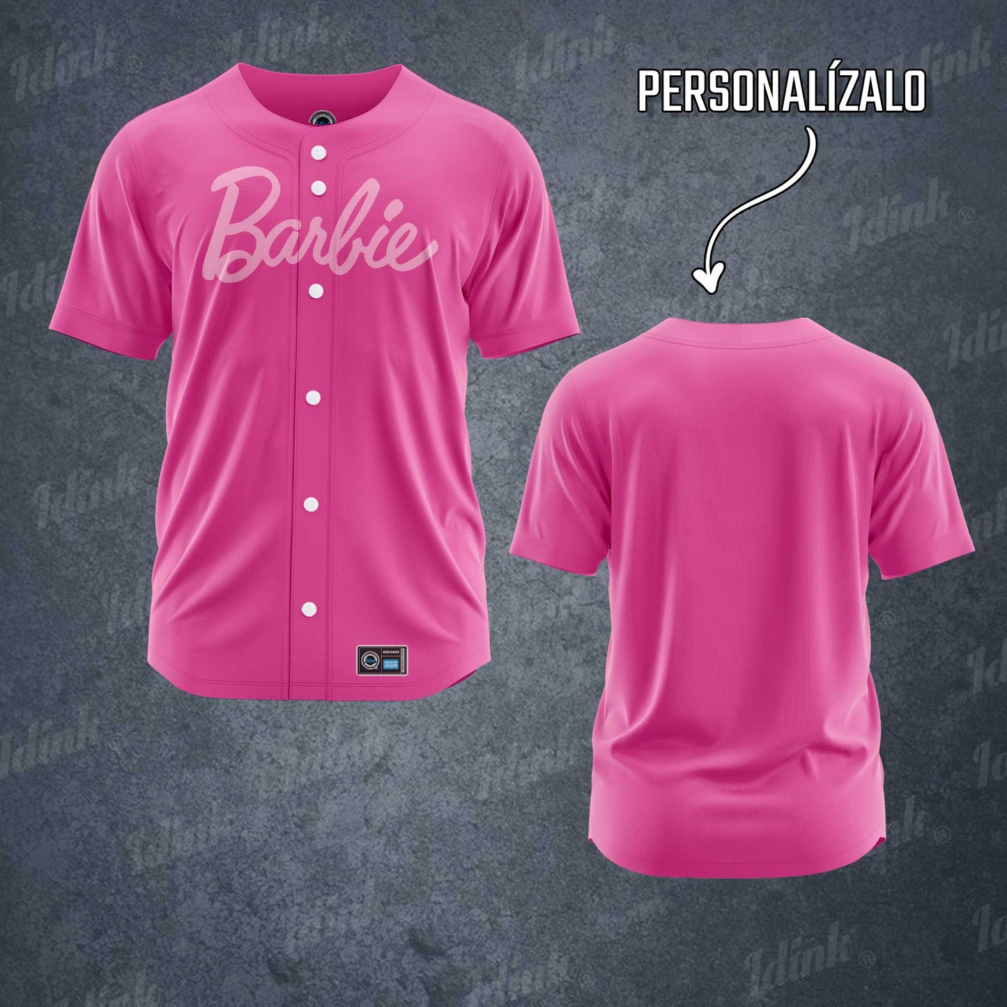 Jersey Béisbol BARBIE Personalizable