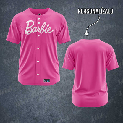 Jersey Béisbol BARBIE Personalizable