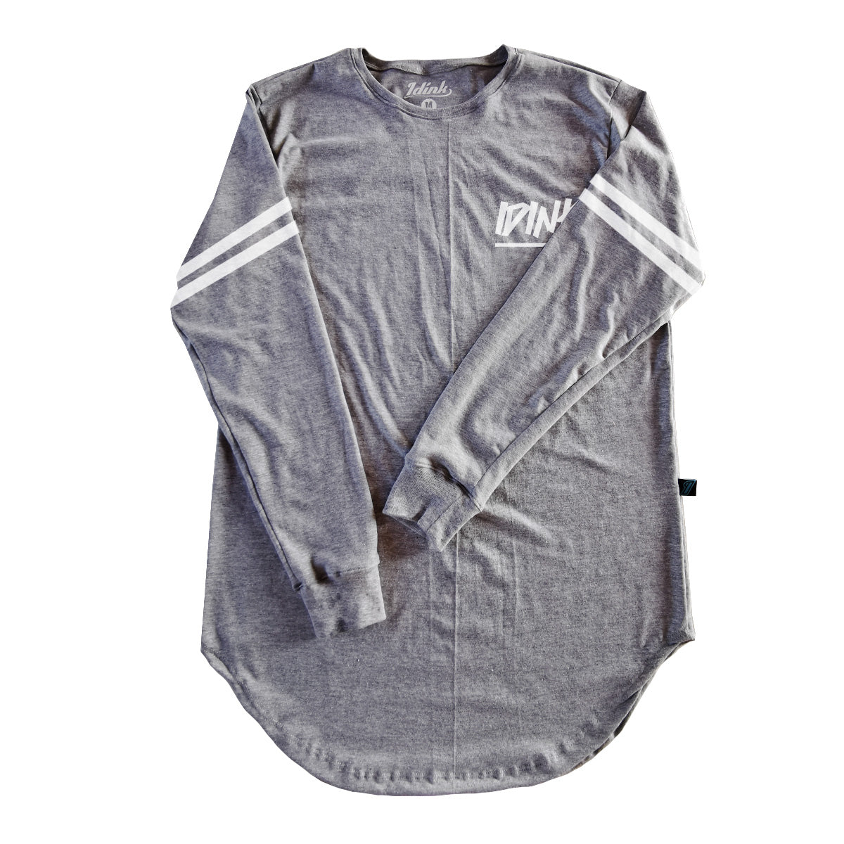 Playera Idink Long Fit Manga Larga Franjas