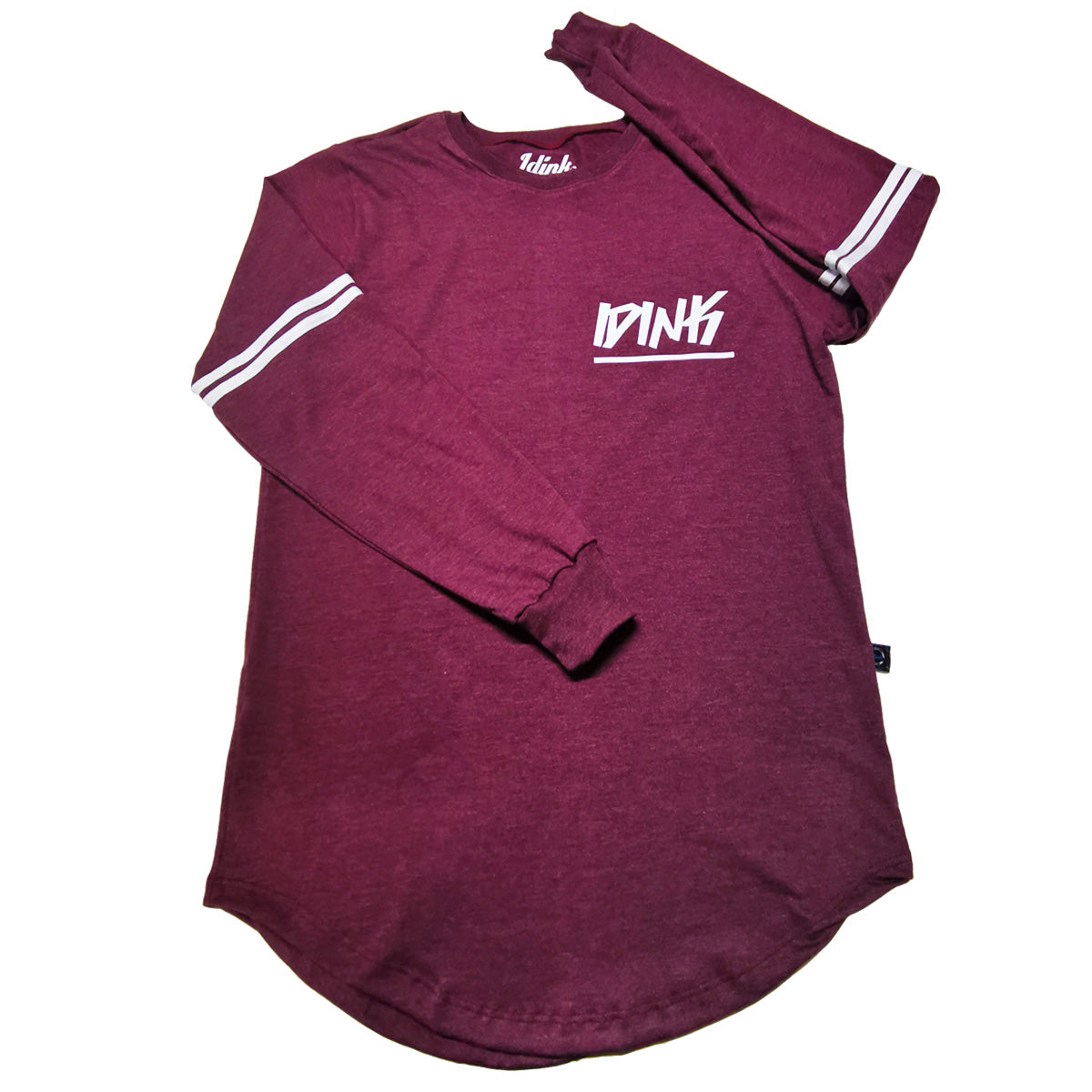 Playera Idink Long Fit Manga Larga Franjas