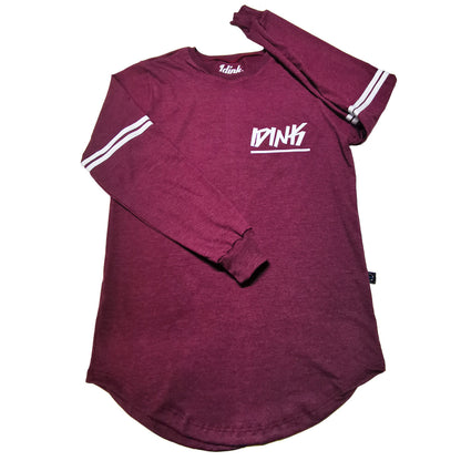 Playera Idink Long Fit Manga Larga Franjas