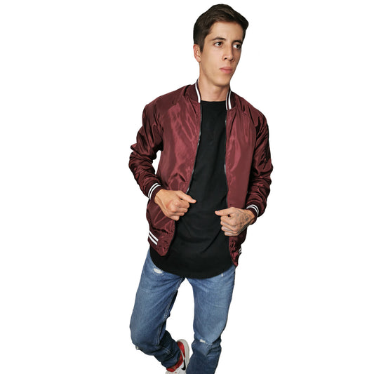 chamarra tinta hombre bomber jacket