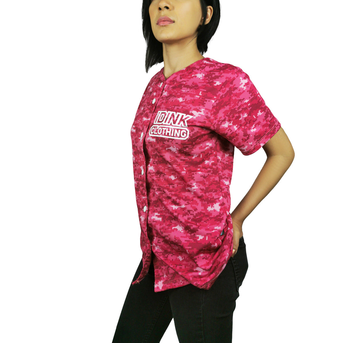 jersey beisbol camuflajeado rosa