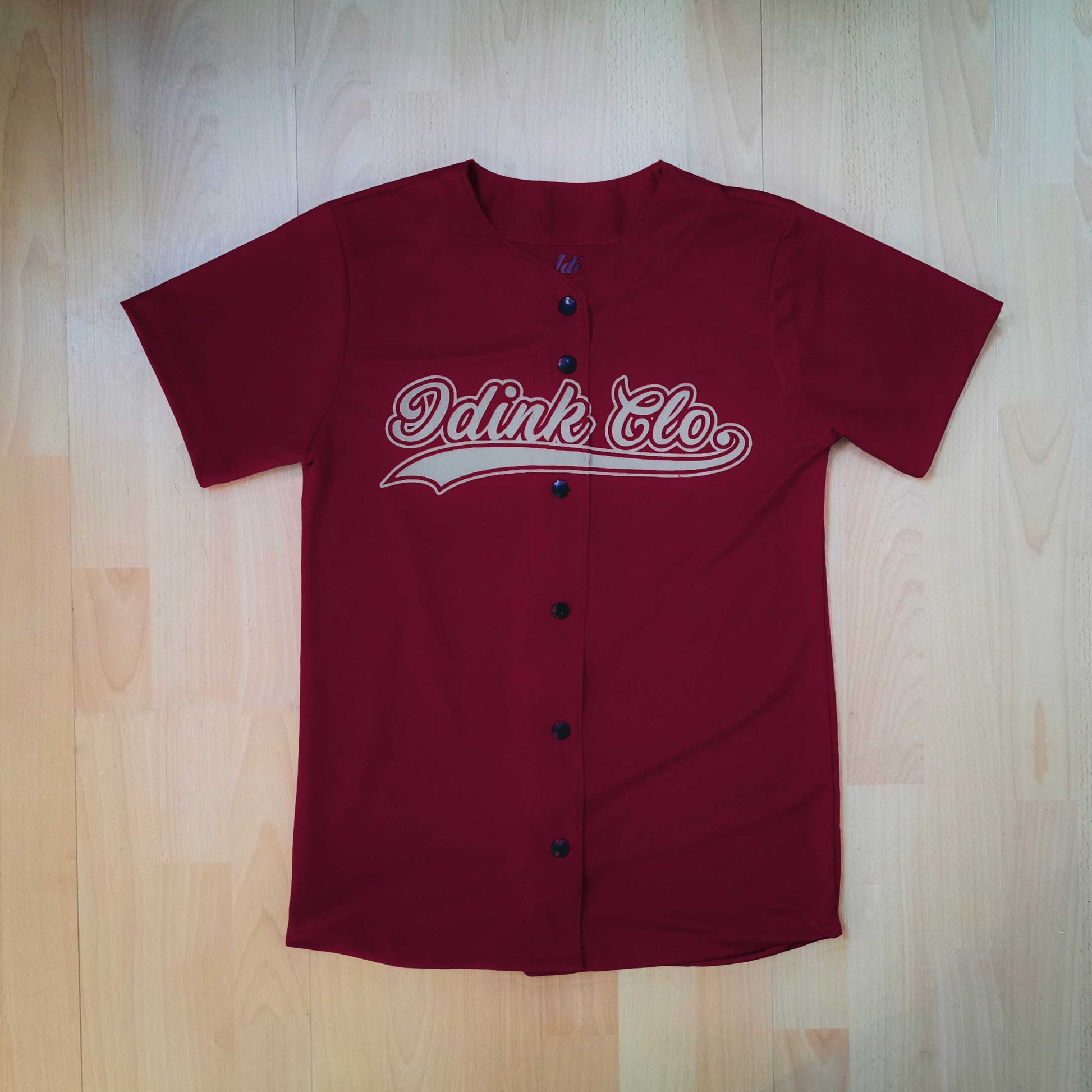 jersey beisbol tinto hombre personalizable tomateros