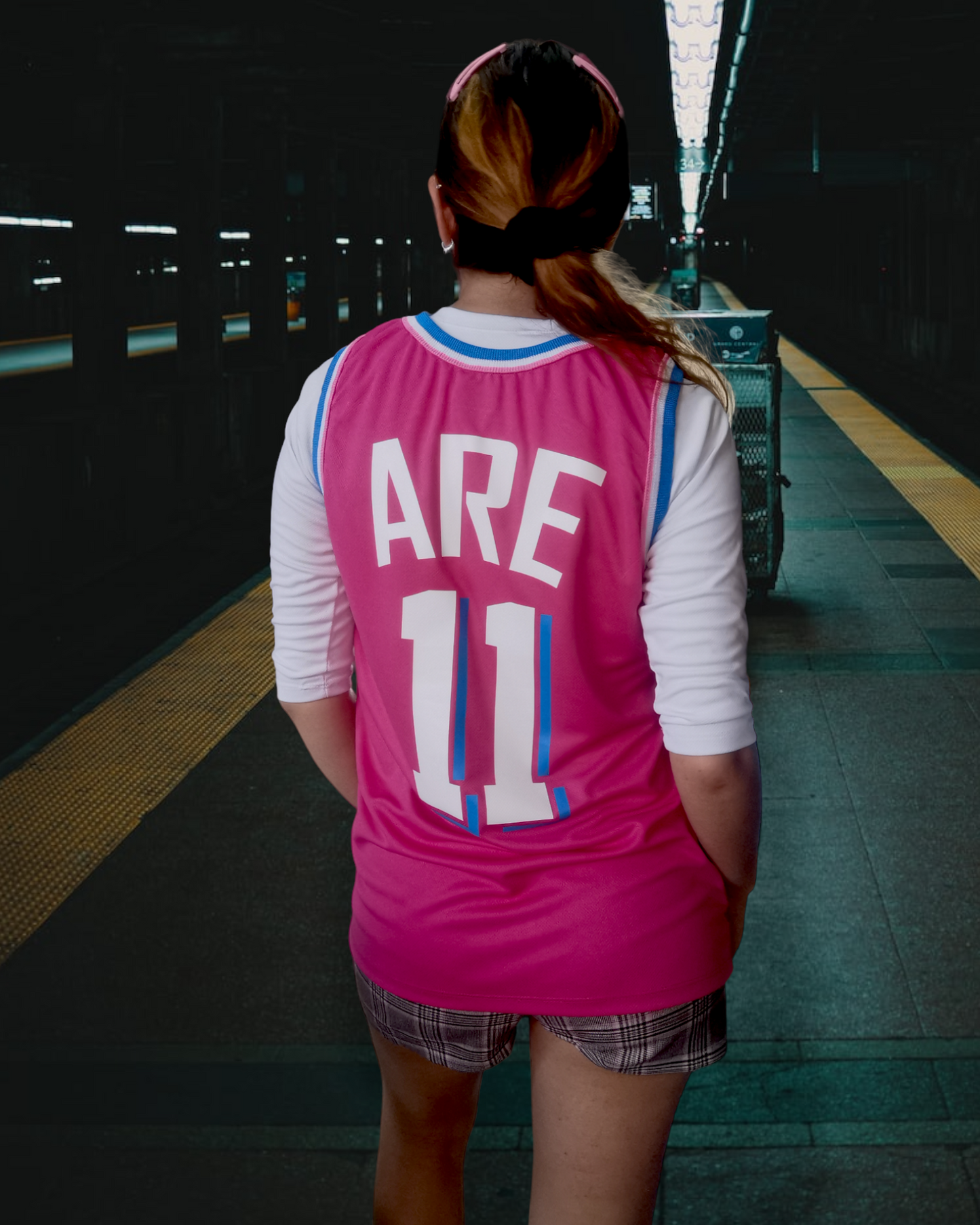 jersey basquetbol dama rosa