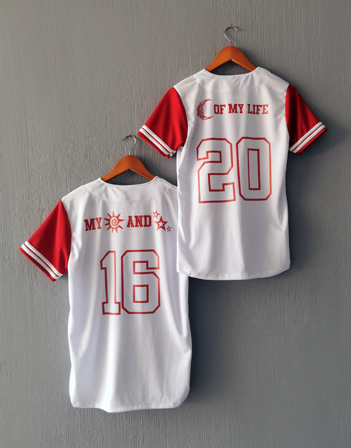 jerseys de beisbol para parejas