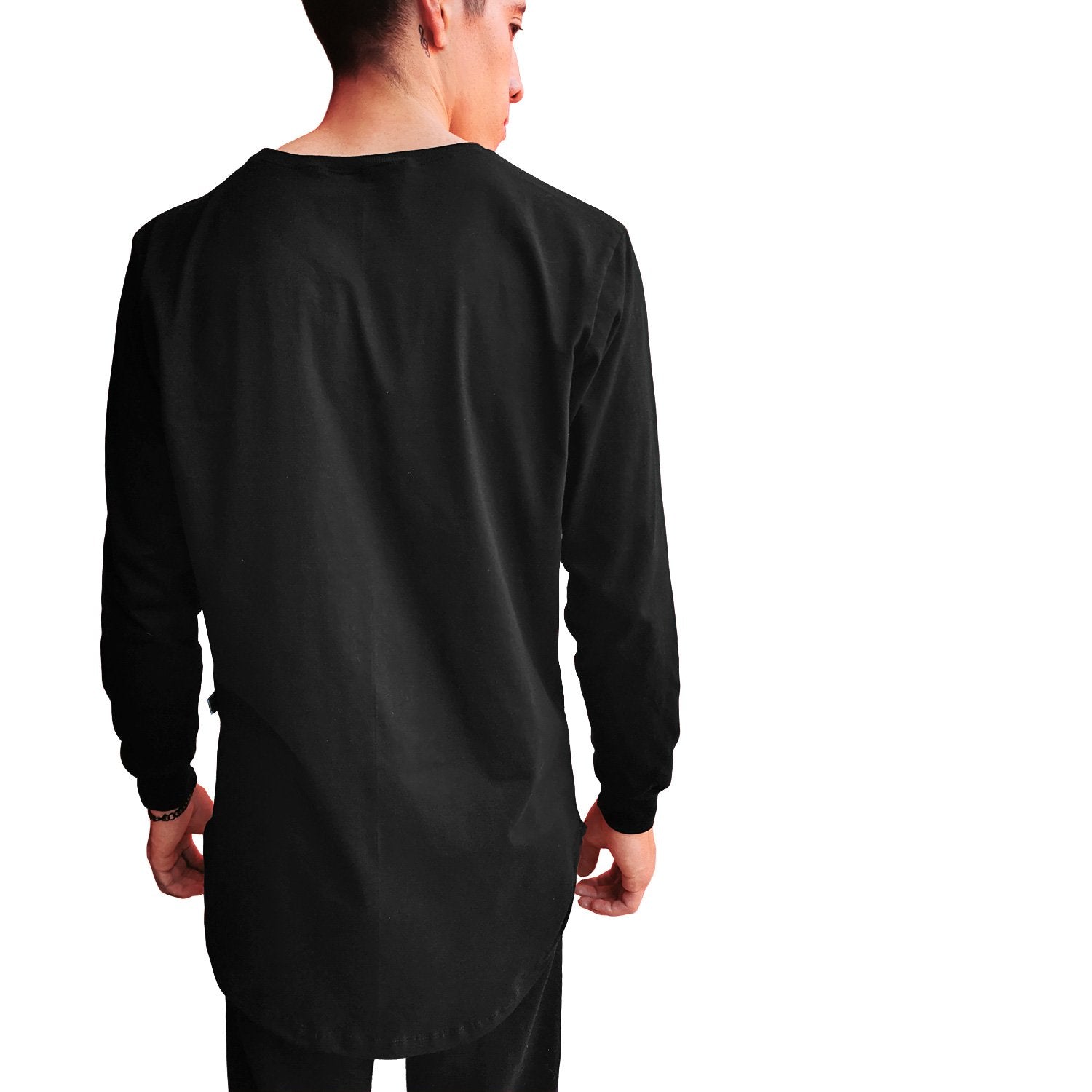 Playeras largas hombre swag cheap