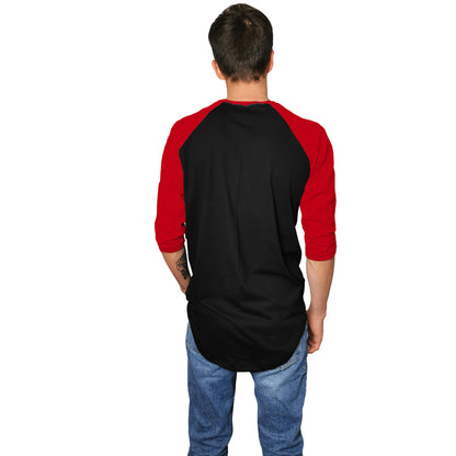 Playera Raglan Long Fit IDINK Negra
