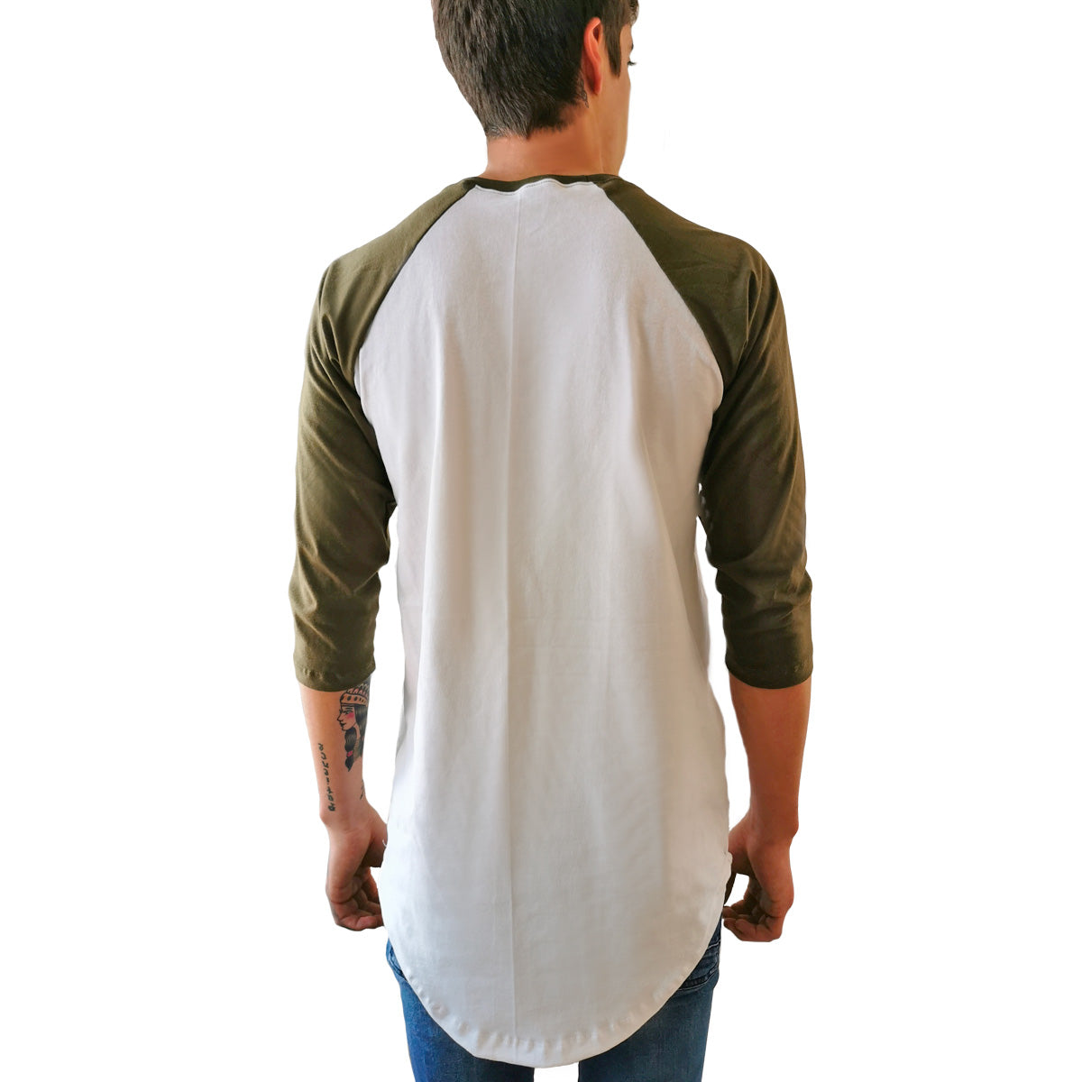 Playera Béisbolera Long Fit Swag Curva IDINK