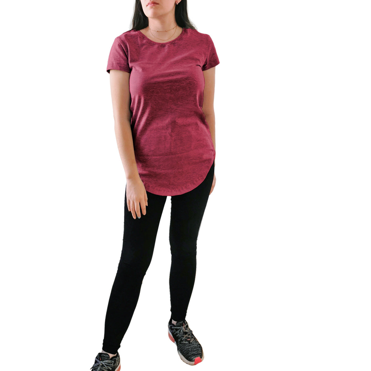 Blusa Long Fit Swag Dama Tinta
