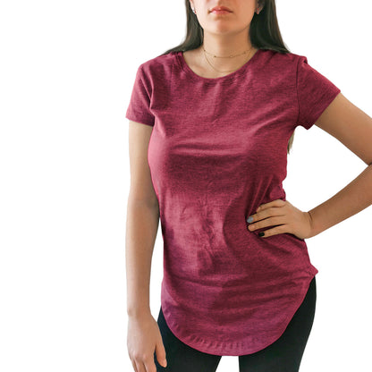 Blusa Long Fit Swag Dama Tinta