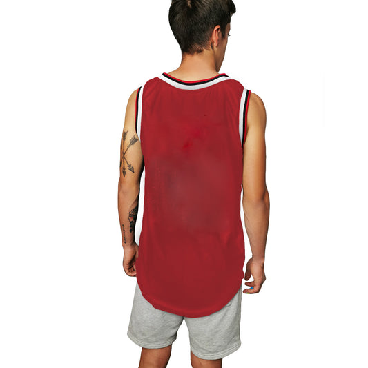 playera basquet roja